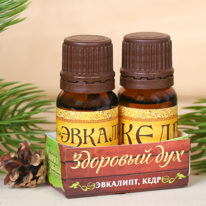 Набор 2 аромамасел "Здоровый дух", по 10 мл