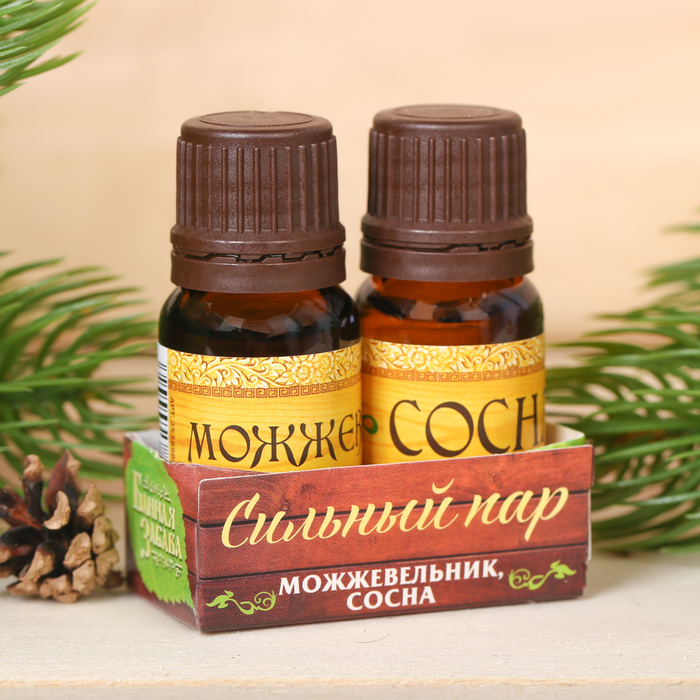 Набор 2 аромамасел "Сильный пар", по 10 мл