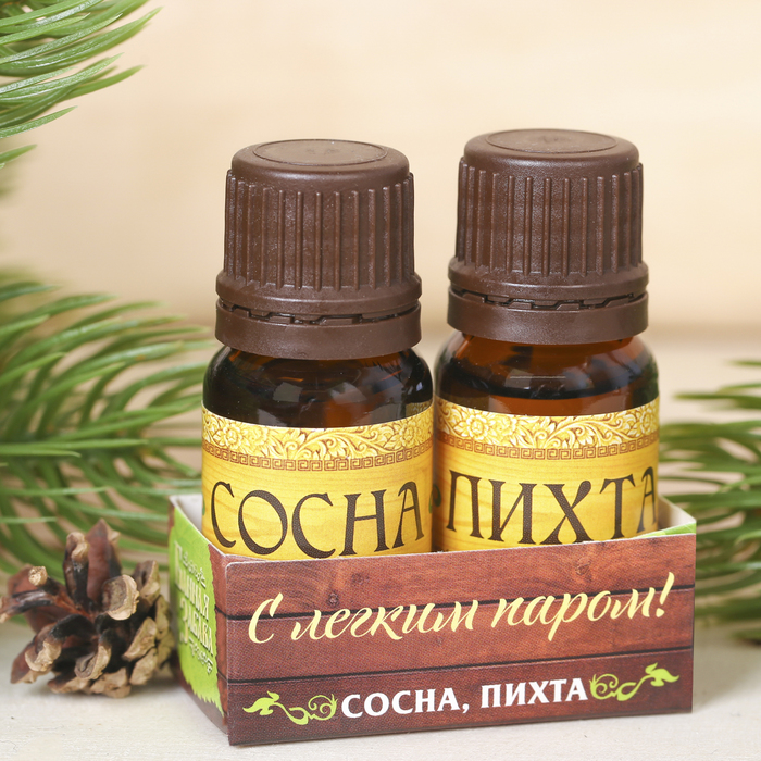 Набор 2 аромамасел "С лёгким паром", по 10 мл