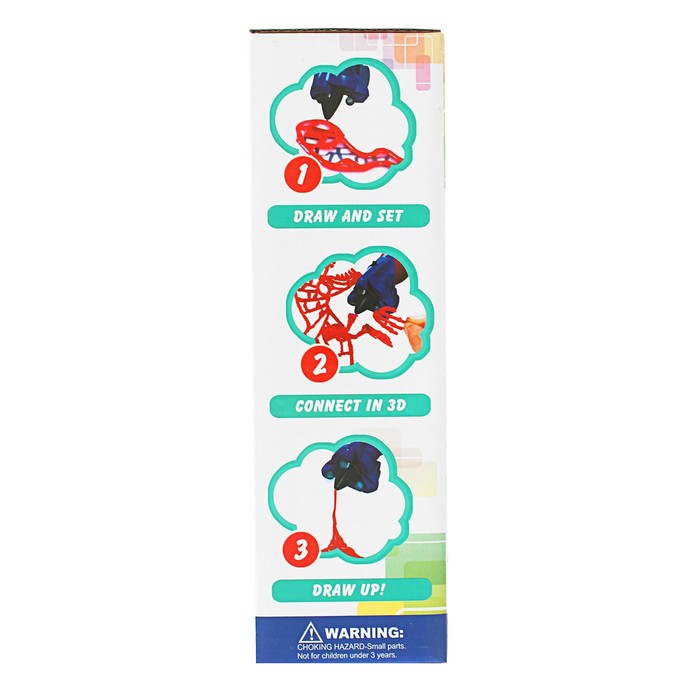 3D-ручка LM333-3E, печать полимером, красная