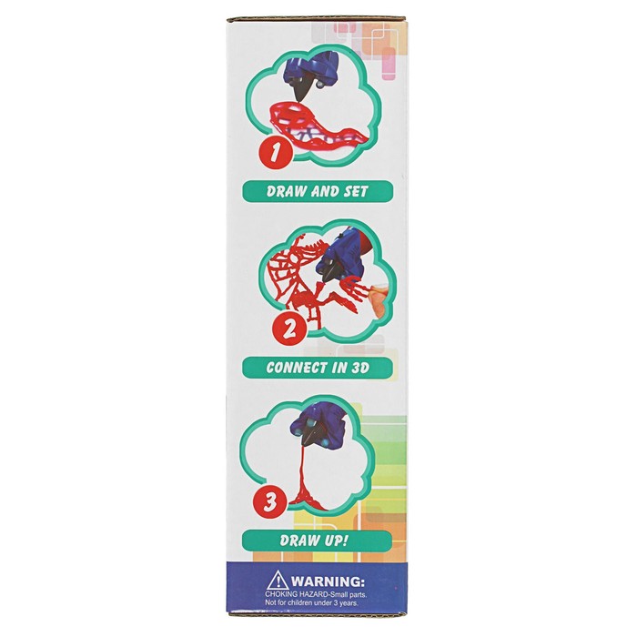 3D-ручка LM333-5, печать полимером, оранжевая