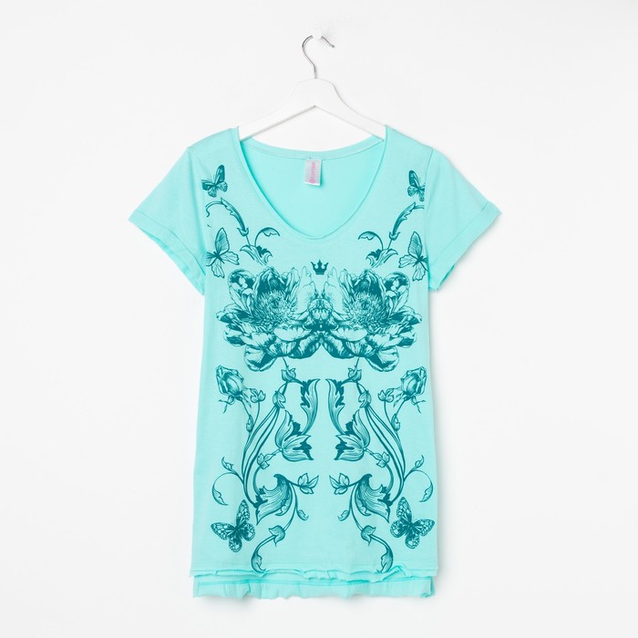 Футболка женская KAFTAN "Queen", р-р 50-52, 100% хлопок