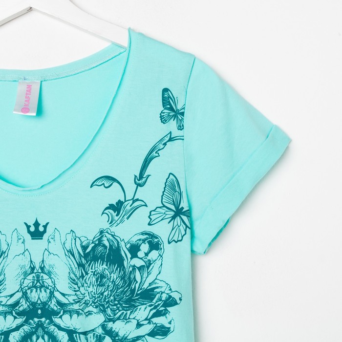 Футболка женская KAFTAN "Queen", р-р 50-52, 100% хлопок