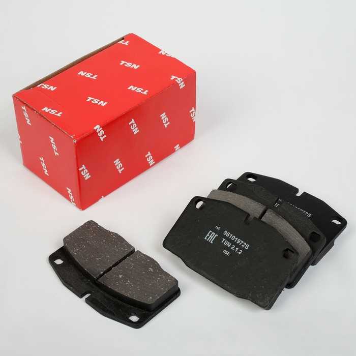 Колодки тормозные дисковые, передние на DAEWOO Nexia, комплект 4 шт.