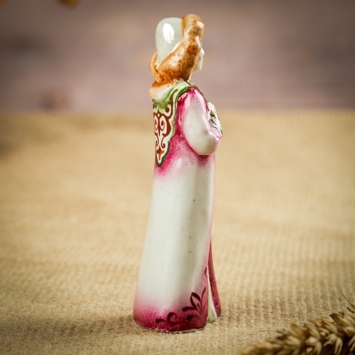 Сувенир "Купец" фарфор, ручная работа