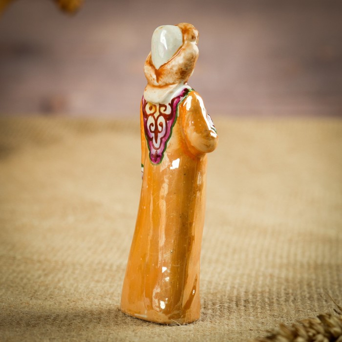 Сувенир "Купец" фарфор, ручная работа