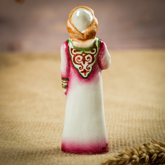 Сувенир "Купец" фарфор, ручная работа