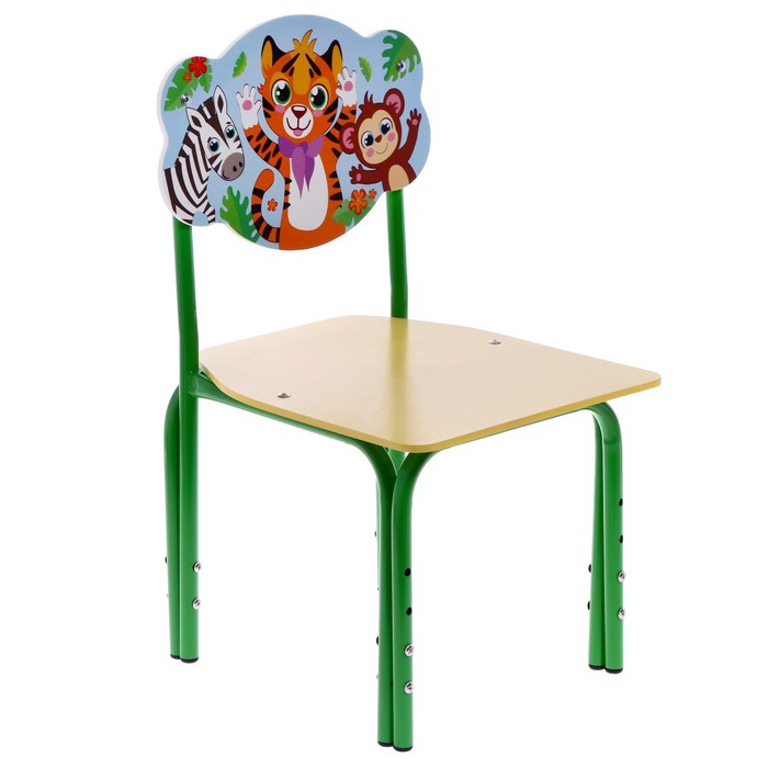 Стул детский «Зоопарк», регулируемый регулируемый стул для малышей регулируемый стол для детей