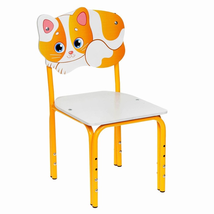Стул детский «Кошка», регулируемый регулируемый стул для малышей регулируемый стол для детей