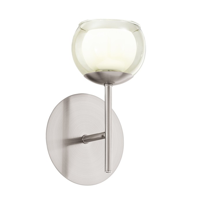 Бра ASCOLESE 1x3,3Вт LED никель 13x13x20см