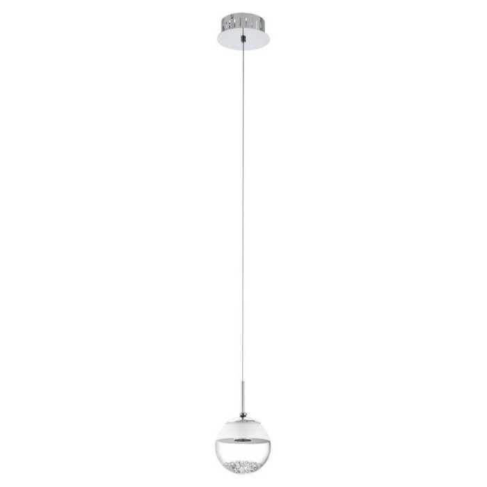 Светильник MONTEFIO 1x5Вт LED хром 14x14x110см