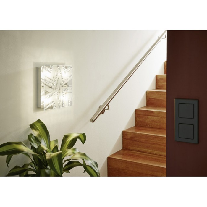 

Светильник VERDESCA 4x6Вт LED хром 27x27см