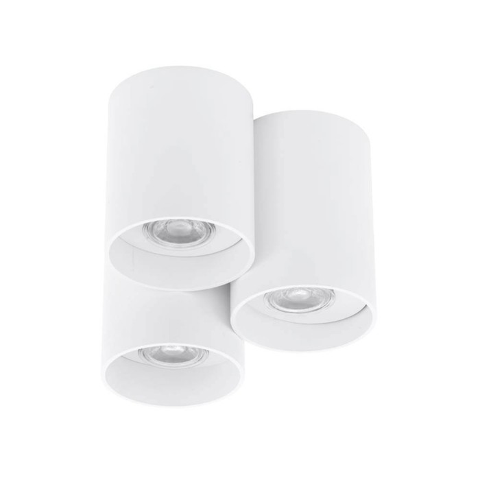 Светильник LASANA 3x3Вт GU10 белый 22x22x16см