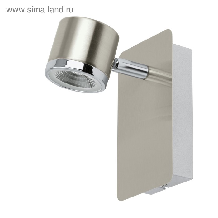 

Светильник PIERINO 1x5Вт LED никель 8x8x14см