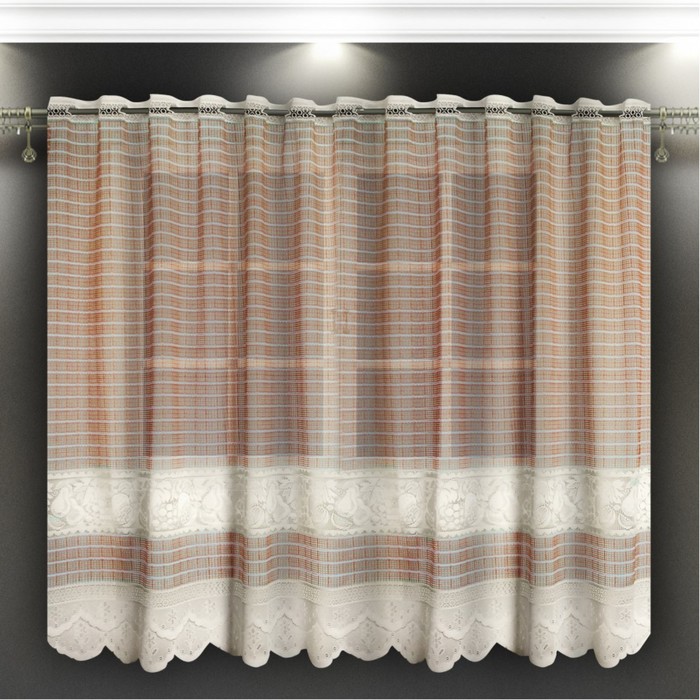 Гардина, размер 250х160 см, бежевый 88869