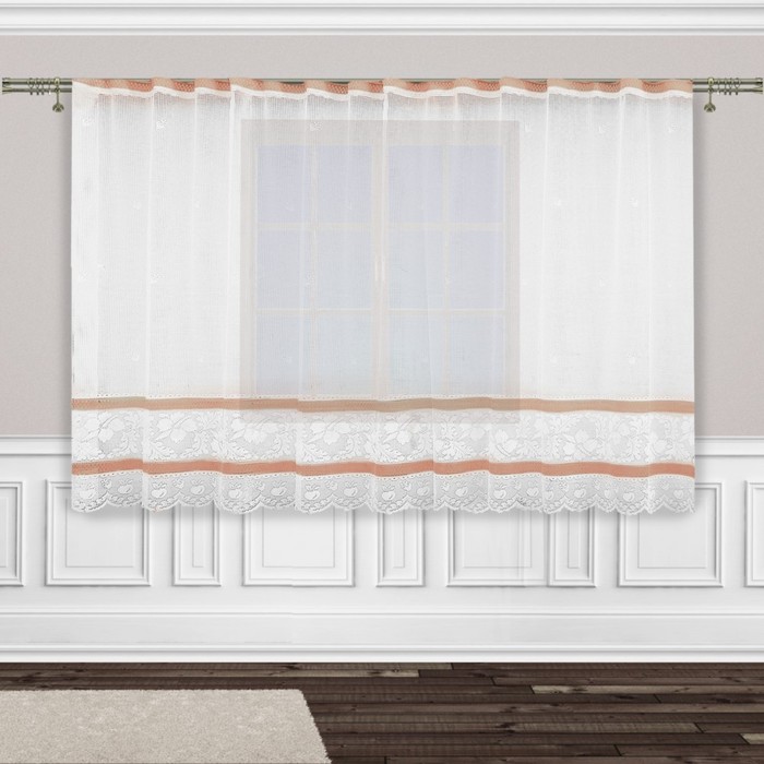 Гардина, размер 400х160 см, белый 88861