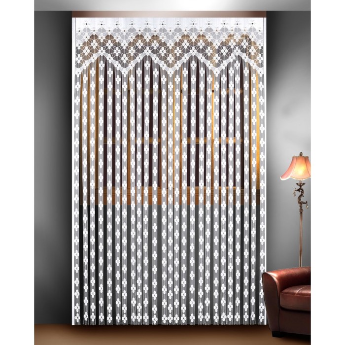 Гардина, размер 165х250 см, белый 88827