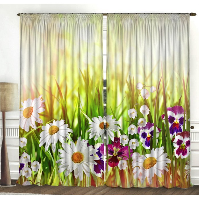 Комплект штор 21444 "Июль", ш 150 х в 270 см - 2 шт