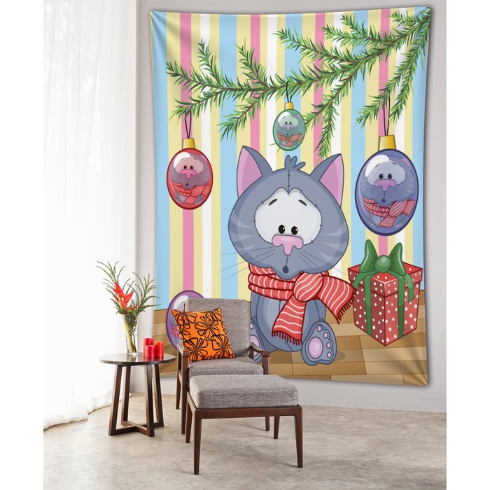 Декоративное панно с фотопечатью, 100х150 см., 100% полиэстер