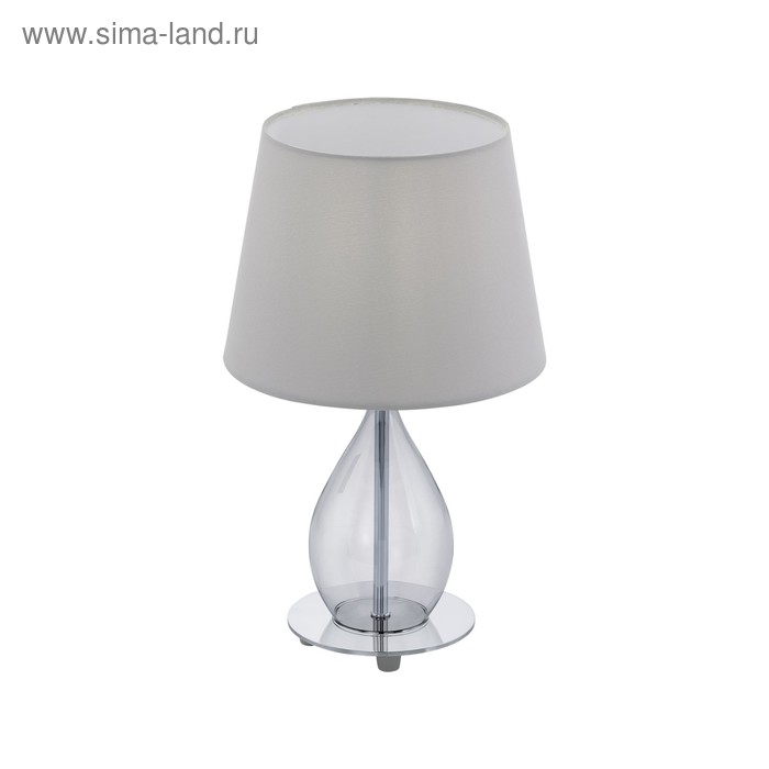 

Настольная лампа RINEIRO 1x40Вт E14 хром 20x20x34см
