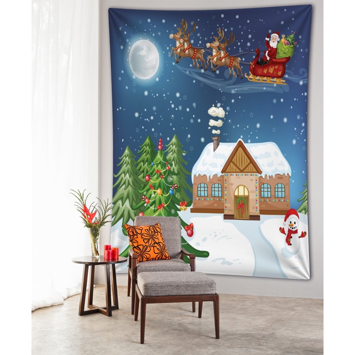 Декоративное панно с фотопечатью, 100х150 см., 100% полиэстер