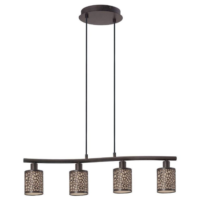 Светильник ALMERA 4x40Вт E14 черный 68,5x68,5x110см