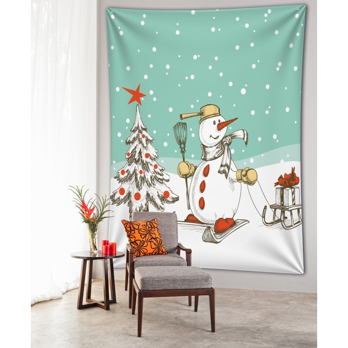 Декоративное панно с фотопечатью, 150х200 см., 100% полиэстер