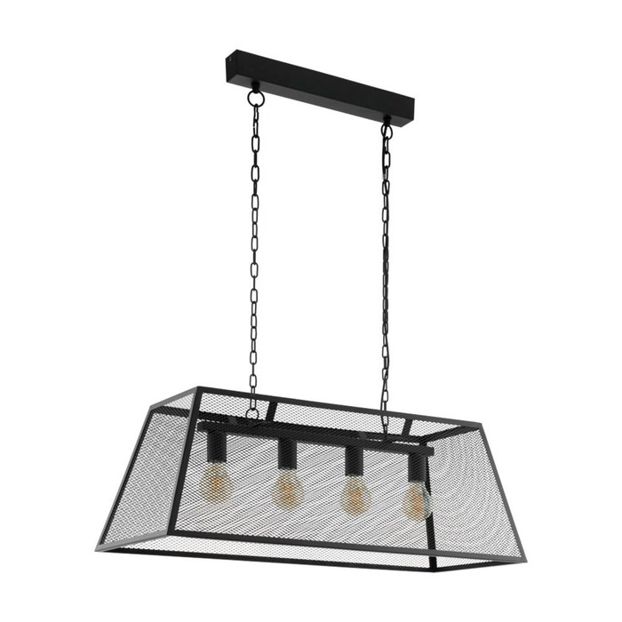 Светильник AMESBURY 60Вт E27 черный 95x38x110см