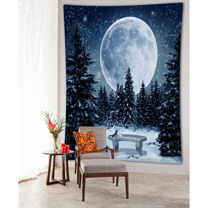 Декоративное панно с фотопечатью, 150х200 см., 100% полиэстер