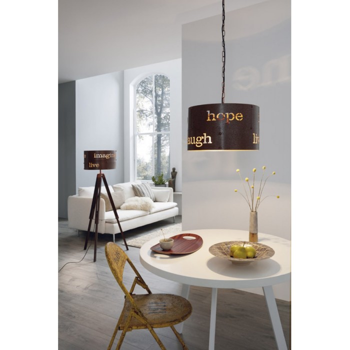 

Светильник COLDINGHAM 3x60Вт E27 коричневый 43x43x150см