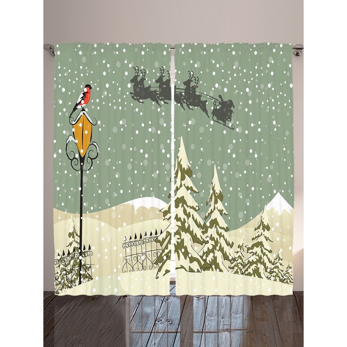 Комплект штор Magic Lady, 145х265 см. - 2 шт., 100% полиэстер