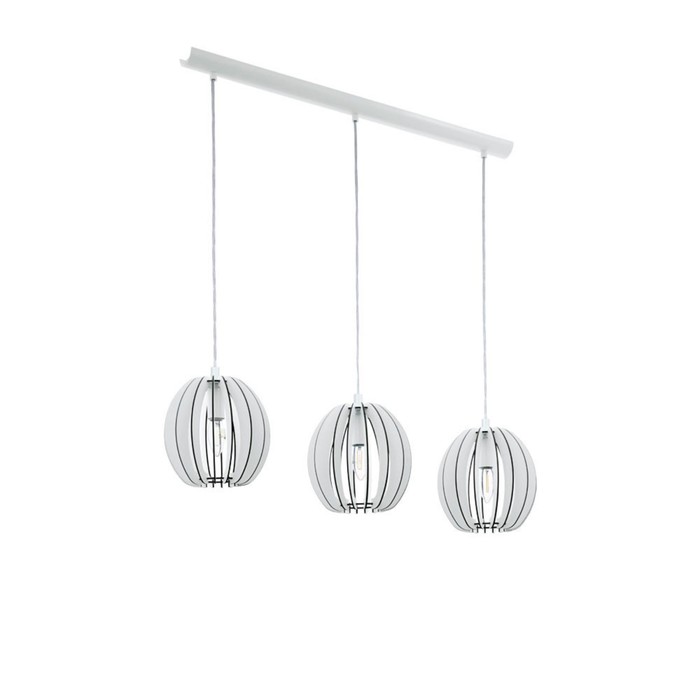 Светильник COSSANO 3x40Вт E14 белый, белый 79x79x110см