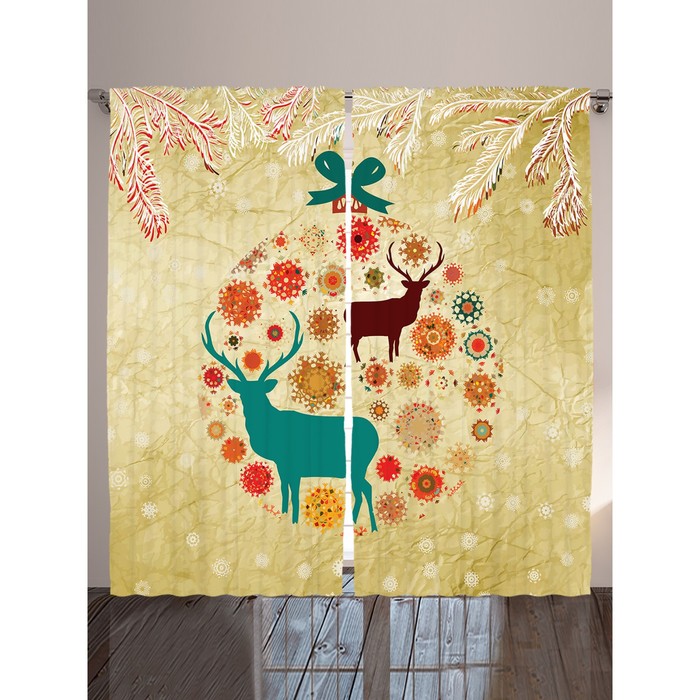 Комплект штор Magic Lady, 145х265 см. - 2 шт., 100% полиэстер