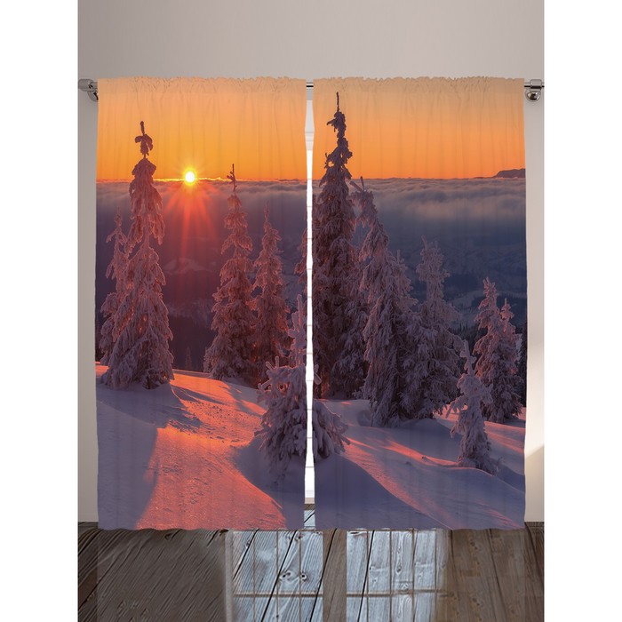 Комплект штор Magic Lady, 145х265 см. - 2 шт., 100% полиэстер