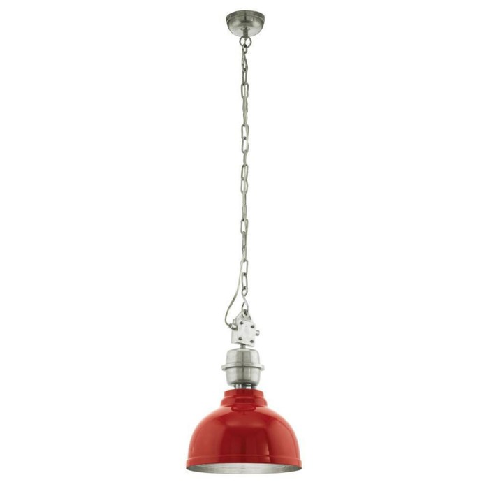 Светильник GRANTHAM 1x60Вт E27 хром 35,5x35,5x110см