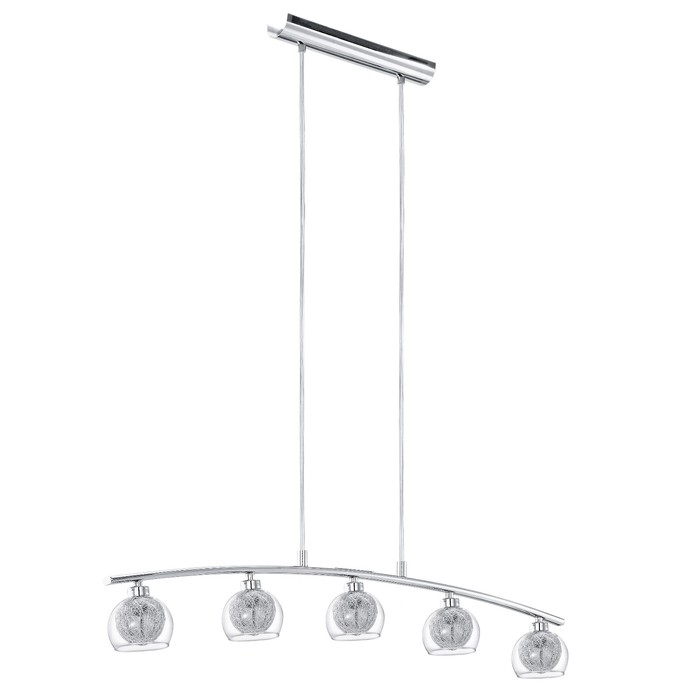 Светильник OVIEDO 5x33Вт G9 хром 90,5x90,5x110см