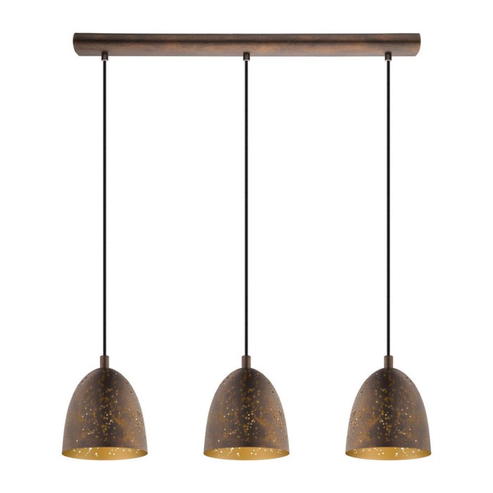 Светильник SAFI 3x60Вт E27 черный 70x16x110см