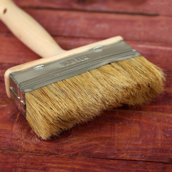 Кисть-макловица, деревянная ручка, 30 х 110 мм