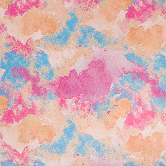 Бумага упаковочная крафтовая «Отражение в воде», 50 × 70 см