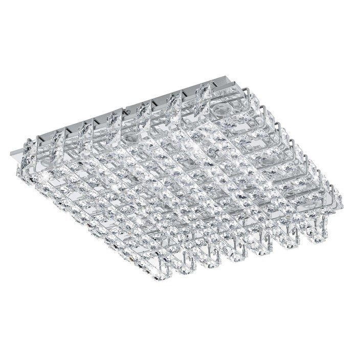 Светильник LONZASO 36Вт LED хром 39x39x39см