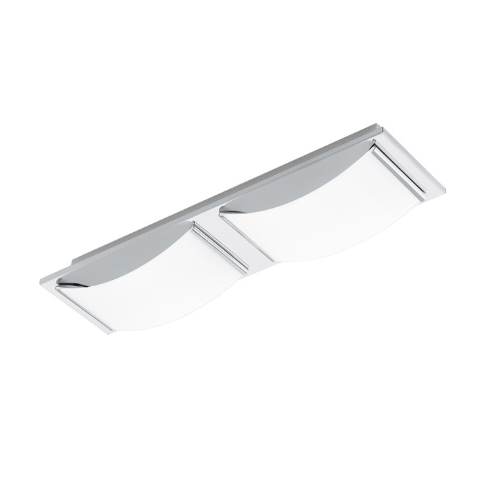 Светильник WASAO 2x5,4Вт LED хром 42x42x6см