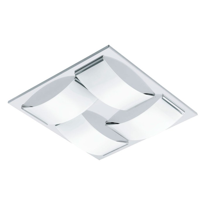 Светильник WASAO 4x5,4Вт LED хром 32x32x6см