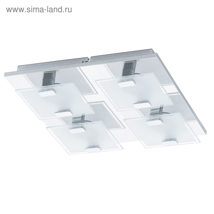 

Светильник VICARO 4x2,5Вт LED хром 27x27см