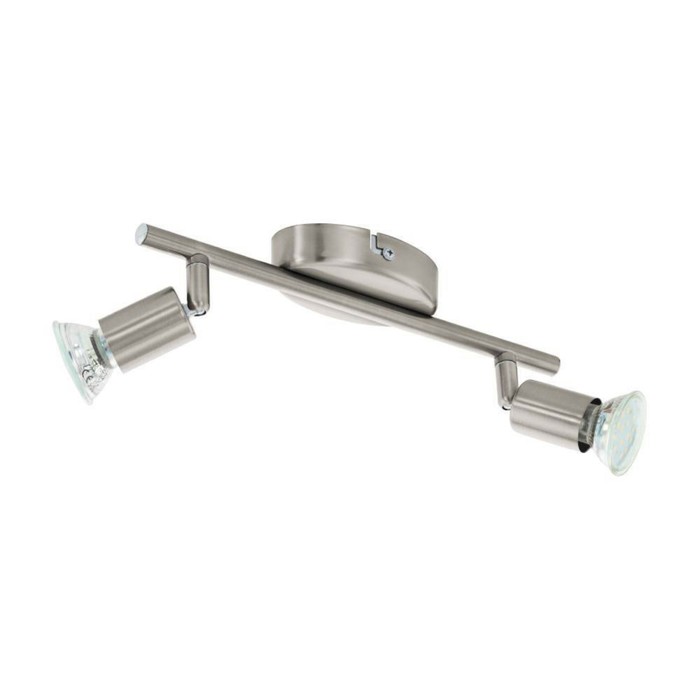 

Светильник BUZZ-LED 2x2,5Вт LED никель 28,5x6,5 см