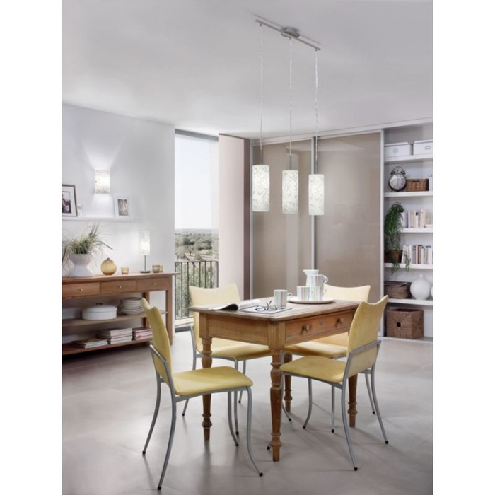

Бра AMADORA 1x60Вт E14 никель 18x18x25см