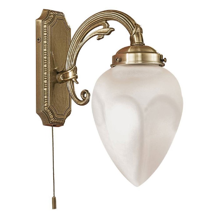 Бра IMPERIAL 1x40Вт E14 бронза 13x13x29см