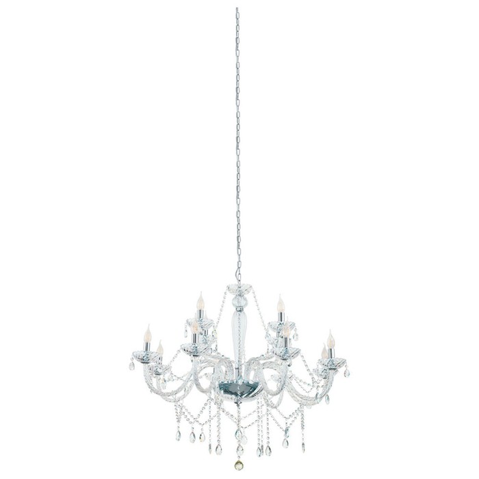 Люстра BASILANO 12x40Вт Е14 хром 100x100x84см