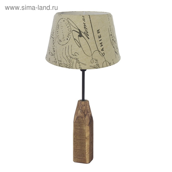 

Настольная лампа RINSEY 1x40Вт E14 коричневый 25x25x49см