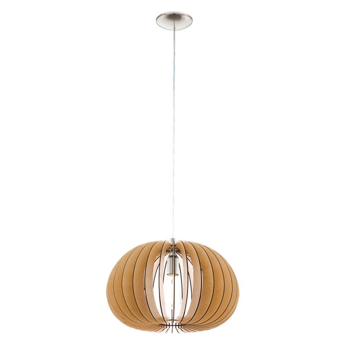 Светильник COSSANO 1x60Вт Е27 никель 45x45x110см