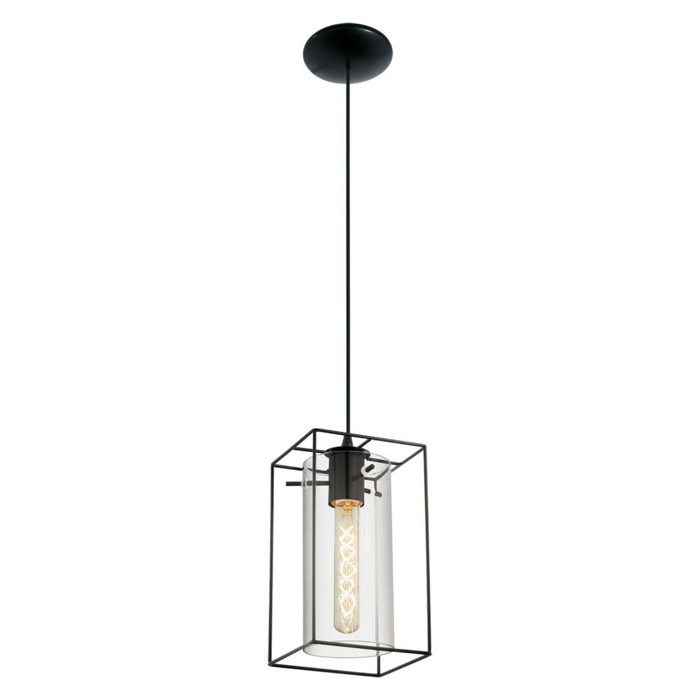 

Светильник LONCINO 1x60Вт E27, чёрный 15x15x110 см